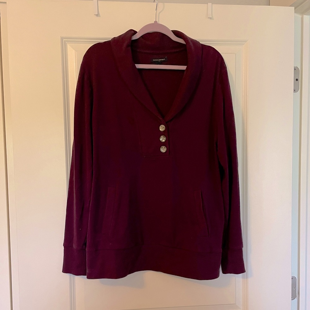 Cowl Neck Sweatshirt